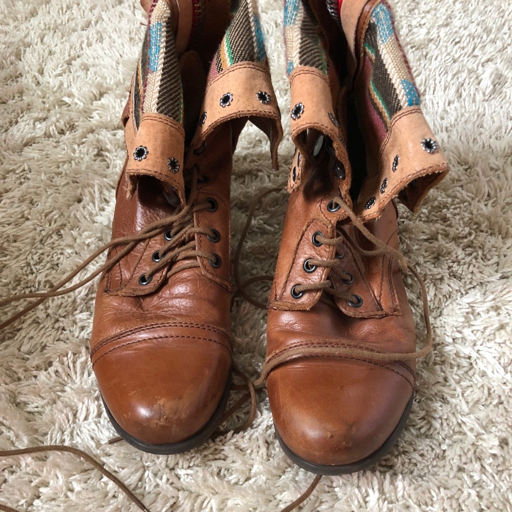 Steve Madden Combat Boots